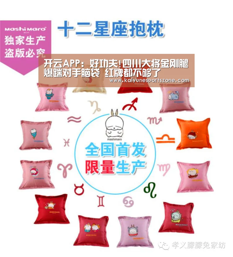 开云APP:好功夫!四川大将金刚腿爆踹对手脑袋 红牌都不够了(图1) 开云地址
